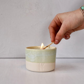 Small Seafoam Vessel + Refill Insert