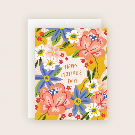 Mother's Day Garden Flowers Card