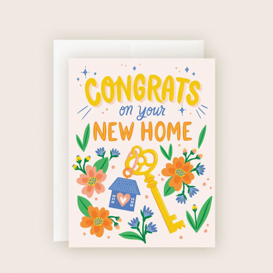 New Home or Apartment Congratulations Card