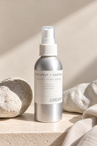 Coconut + Santal Room + Linen Spray