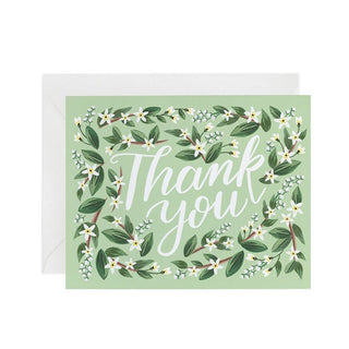 Jasmine Thank You Card