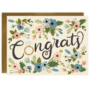 Congrats Ring Engagement Card