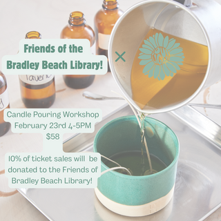 Friends Of The Bradley Beach Library Candle Pouring Workshop