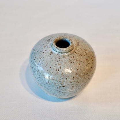 Small Speckled Blu Vase