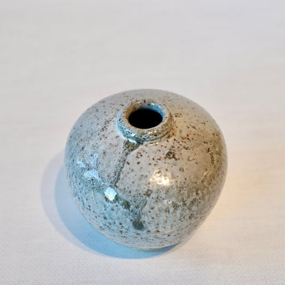 Small Speckled Blu Vase