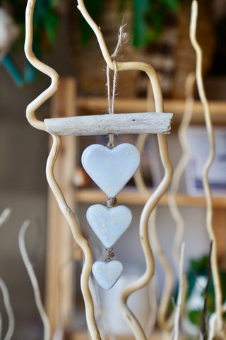 Pearl Heart Wall Hanging