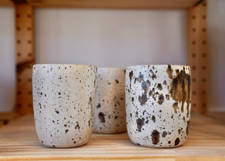 Thumbprint Speckled Tumbler