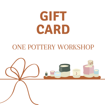 Pottery Workshop Gift Card