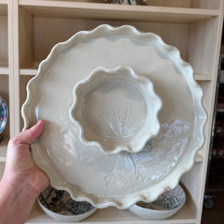 Private Pottery Workshop - Chip & Dip Platter