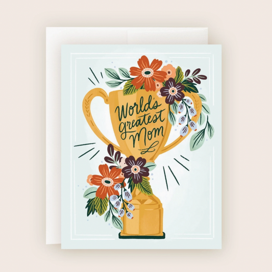 World's Greatest Mom Mother's Day Card