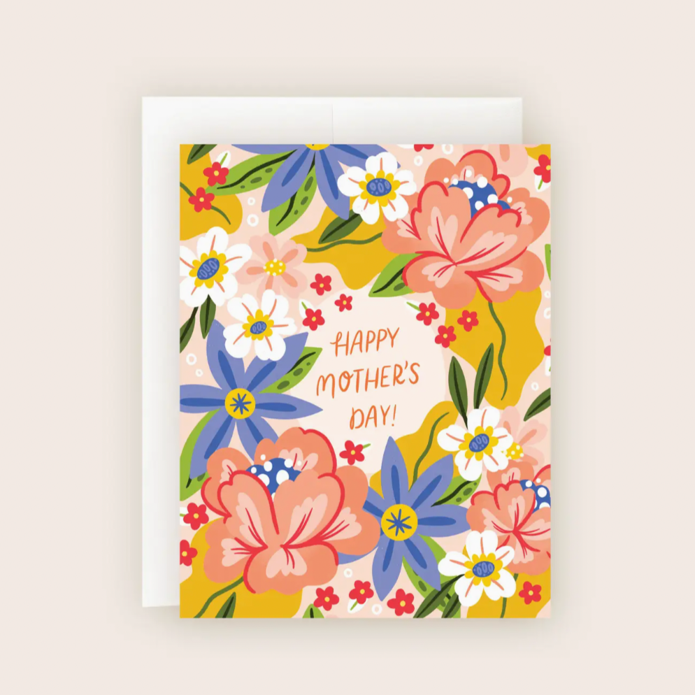 Mother's Day Garden Flowers Card