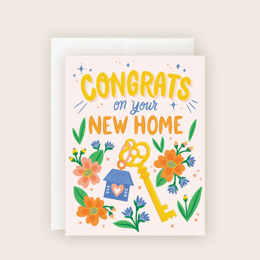 New Home or Apartment Congratulations Card
