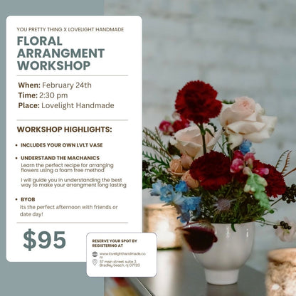Floral Arrangement Workshop with You Pretty Thing 2/24