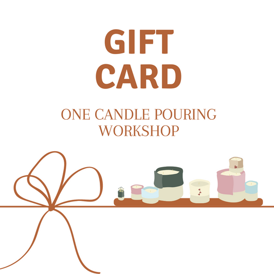 Candle Pouring Workshop Gift Card