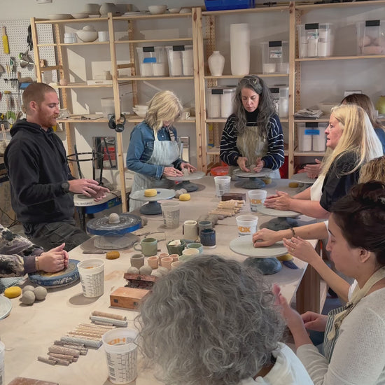 Pottery Workshop: Pinch Pot Espresso Cups 6/25. 7/10. & 7/31.